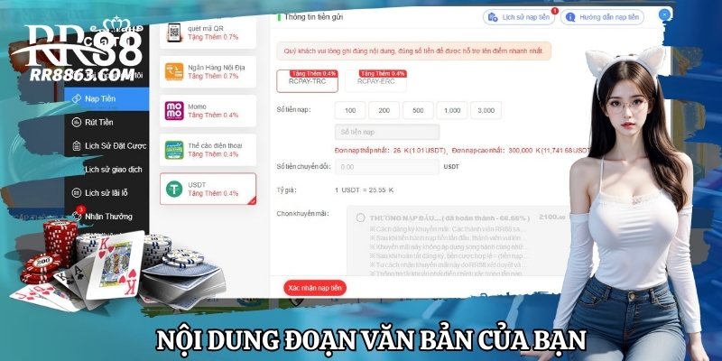 Nạp Tiền RR88 Thành Công 100% – Hướng Dẫn Từng Bước 7 Hướng dẫn giao dịch tiền ảo USDT